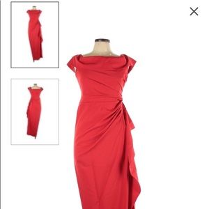 Vince Camuto Red Dress size 10